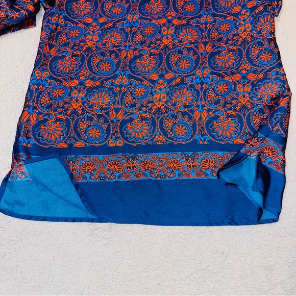 Ann Taylor silky printed top - Picture 10 of 11